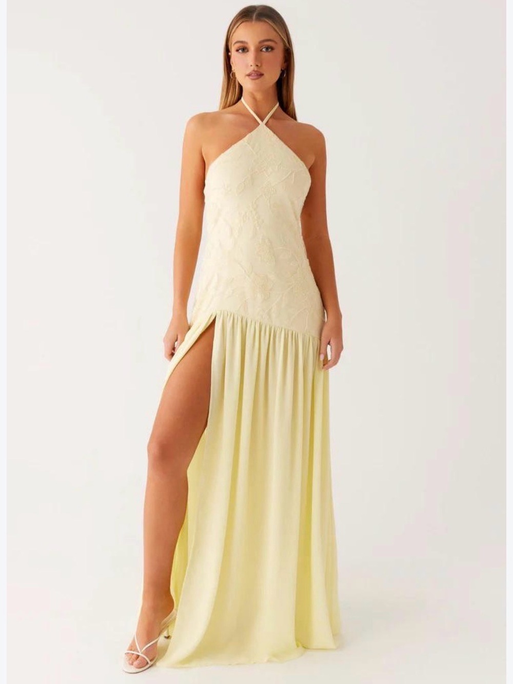 Peppermayo Janelle beaded maxi dress